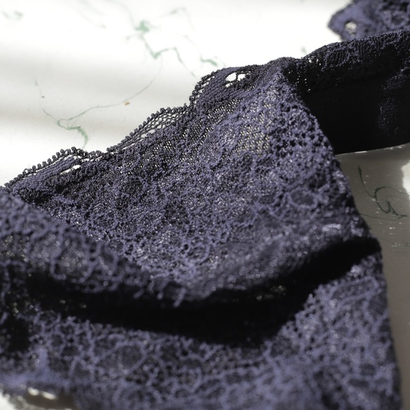 Madewell Other - Madewell Black Lace Bra - Lace Liana Triangle Bralette  (NWT)